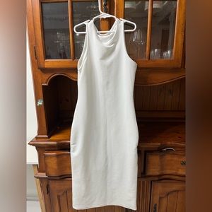 this dress is very nice, amazing material, worn once.